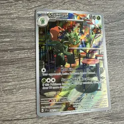 Pokemon TCG Scovillain Scarlet & Violet Base Set 202/198 Holo Illustration Rare - Image 2