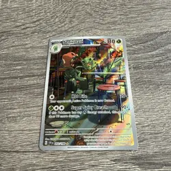 Pokemon TCG Scovillain Scarlet & Violet Base Set 202/198 Holo Illustration Rare - Image 4