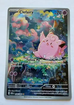 Clefairy 94/88 2026 Pokemon Perfect Order Illustration Rare ME03 - Image 1