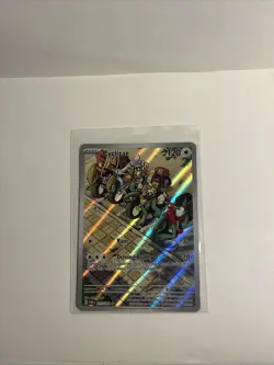 Pokemon TCG Cyclizar Paradox Rift 215/182 Holo Illustration Rare - Image 2