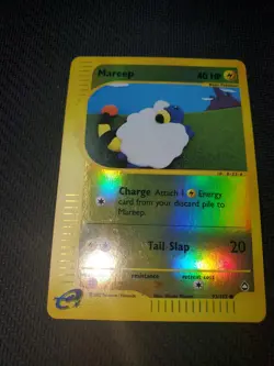 Pokemon Mareep 093/147 Aquapolis 2002 English Common Reverse Holo - Image 4