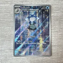 The Pokemon Company Pokemon TCG Poliwhirl 176/165 Scarlet & Violet 151 Holo Rare - Image 1