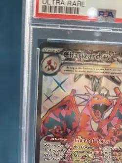 PSA 10 Charizard ex 215/197 Obsidian Flames Ultra Full Art Rare Pokemon GEM MINT - Image 5