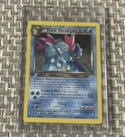 Pokemon Neo Destiny Dark Feraligatr Holo First Edition 5/105 (Read Description) - Image 1