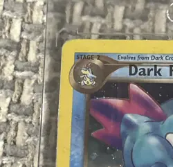 Pokemon Neo Destiny Dark Feraligatr Holo First Edition 5/105 (Read Description) - Image 4