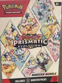 Pokemon TCG Scarlet & Violet Prismatic Evolutions Booster Bundle SHIPS TODAY NEW - Image 1