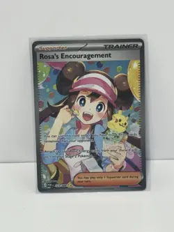 Pokemon Rosa's Encouragement 123/088 POR Trainer-Supporter Nintendo Card - Image 1