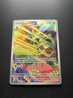 Pokemon TCG Hydrapple Illustration Rare Card IR 188/182, Destined Rivals - Image 1