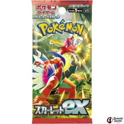 Pokemon Card Booster Pack Scarlet EX SV1S Sealed - Image 1