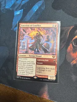 Mtg Emeritus Of Conflict - Secrets Of Strixhaven + Bonus Foils - Image 2