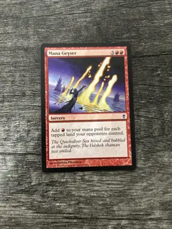 MTG 1x Mana Geyser x1 LP Conspiracy - Image 1