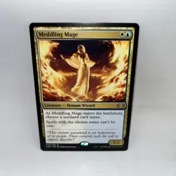 Meddling Mage 210 Rare Double Masters Magic: The Gathering Lightly Played - Image 1