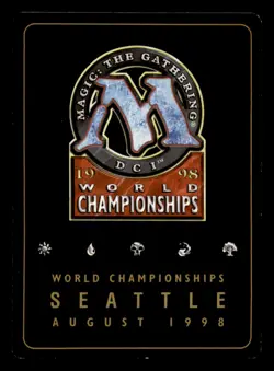 Scroll Rack - 1998 Brian Selden (TMP) World Championship Decks MTG LP - Image 2