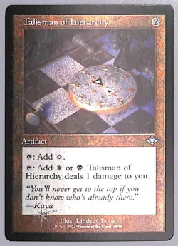 Talisman of Hierarchy - Retro Frame - Foil Etched - 36 - Modern Horizons (MH1) - Image 3