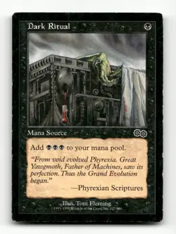 Dark Ritual Urza's Saga #127 Magic the Gathering - Image 1