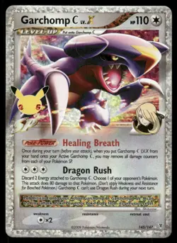 Pokemon Cards Garchomp C LV.X 145/147 Celebrations NM - Image 1