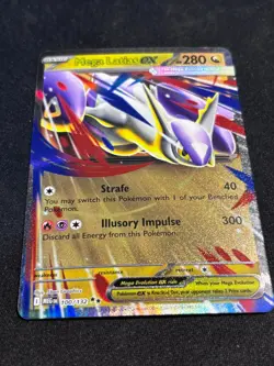 Mega Latios ex 100/132 Mega Evolutions Pokemon Card TCG NM - Image 4