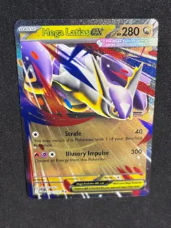 Mega Latios ex 100/132 Mega Evolutions Pokemon Card TCG NM - Image 5