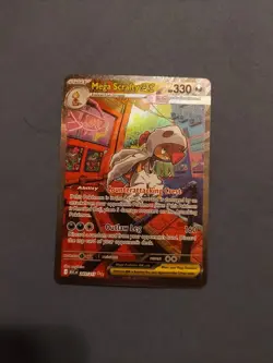 Pokemon Mega Scrafty EX SIR 285/217 NEW Ascended Hero’s English - Image 1