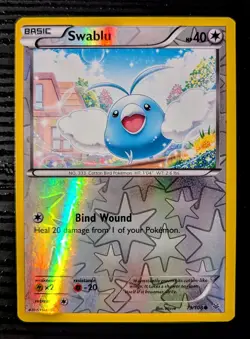 Swablu 73/108 [Roaring Skies] **Reverse Holo** - Pokemon TCG - NM - Image 1