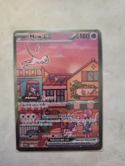 Mew EX SVP 053 Pokemon TCG Scarlet & Violet 151 UPC Promo Card Mint SEALED - Image 1