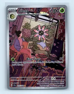 Pokemon tcg SV07: Stellar Crown Lileep Near Mint or Better - Image 1