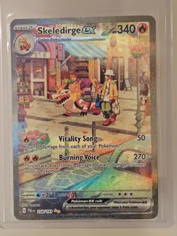 Skeledirge EX 258/193 Sv02: Pokemon TCG Paldea Evolved Holo MINT - Image 1