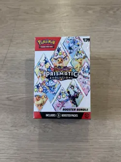 Pokemon Prismatic Evolutions Booster Bundle Sealed 6 Packs SV TCG NEW SEALED - Image 1