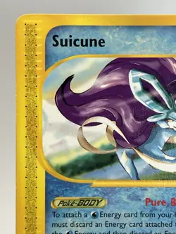 Suicune 53 STAMPED Pokemon 4EVER Movie Black Star Promo RARE WOTC Pokemon TCG LP - Image 2