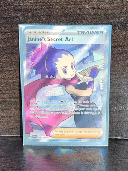 Pokemon TCG - Janine's Secret Art 088/064 Full Art Ultra Rare Shrouded Fable NM - Image 1