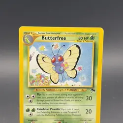 Pokemon Butterfree 9/18 Southern Islands Regular Rare LP 2001 WotC Promo Vintage - Image 2