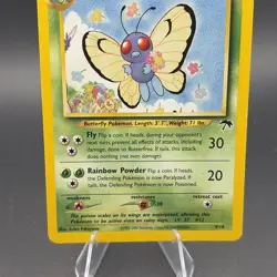 Pokemon Butterfree 9/18 Southern Islands Regular Rare LP 2001 WotC Promo Vintage - Image 3