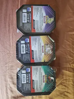 Pokemon Tyranitar Slaking Darkrai Collectors Tin Set of 3 🚀SHIPPING INCLUDED🔥 - Image 2