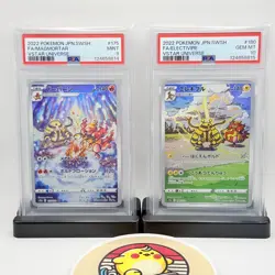 PSA 10 9 2022 Pokemon Japanese S12a #175 180 Magmortar Electivire sequential - Image 1