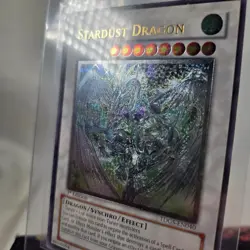 Stardust Dragon TDGS-EN040 Ultimate Rare 1st Edition Yu-Gi-Oh! Very good LP - Image 4