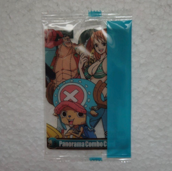 PREORDER Nami Franky Chopper One Piece x Morinaga Wafer Clear Card Sealed - Image 1
