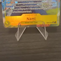 Bandai One Piece CCG Nami Super Rare Foil EB03-053 Heroines Edition Alt Art NM - Image 3