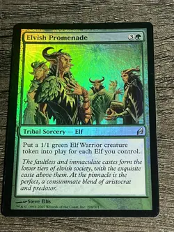 Elvish Promenade Foil LP MTG Lorwyn English Magic The Gathering - Image 1