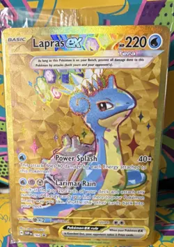 Pokemon Lapras ex 164 Holo Promo Sv: Scarlet & Violet Basic Card HP 220 - Image 1