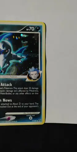 Absol G 1/147 Holo Rare Supreme Victors Pokemon Card 2009 - Image 2