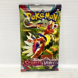 1x Scarlet & Violet Base Sealed Pokemon Card Booster Pack - Image 1