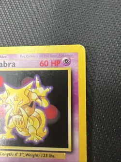 KADABRA - 32/102 - Base Set - 4th Print - 1999-2000 - Pokemon Card - Image 3