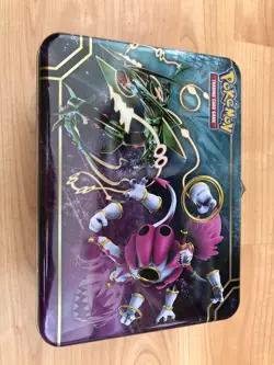 Pokemon OPENED 2015 Collector’s Chest Rayquaza Hoopa - NO CARDS - FAST SHIP - Image 1