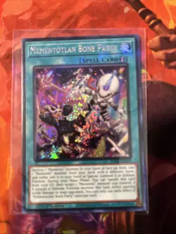 Mementotlan Bone Party - Secret Rare 1st Edition RA04-EN099 - NM - YuGiOh - Image 1
