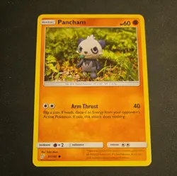 Pancham 81/181 Common Yuka Morii SM - Team Up Pokemon Card - Image 1