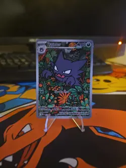 Haunter 027 Black Star Promo Illustration Rare Pokemon Mega Battle Deck Card 27 - Image 1
