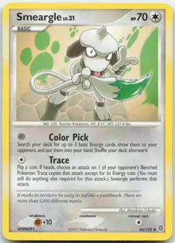 Smeargle 66/132 Secret Wonders Pokemon Card LP - Image 1