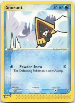 Snorunt 44/97 Dragon Pokemon Card LP - Image 1