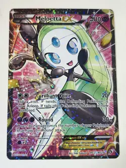MELOETTA EX - RC25/RC25 - Pokemon Legendary Treasures Radiant Collection Card LP - Image 1