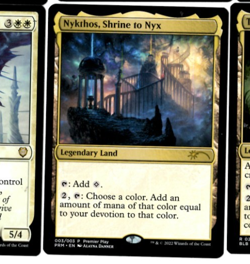 1x Nykthos, Shrine to Nyx Pro Tour Promo (Nonfoil) LP mtg - Image 1